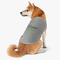 Prime Pet Shop Tank — Green Paw Logo Dog & Cat Tank Top