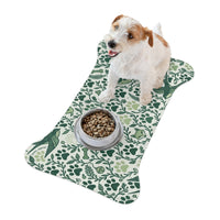 Prime Pet Shop Feeding Mat — Green Bird & Paw Design