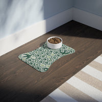 Prime Pet Shop Feeding Mat — Green Bird & Paw Design